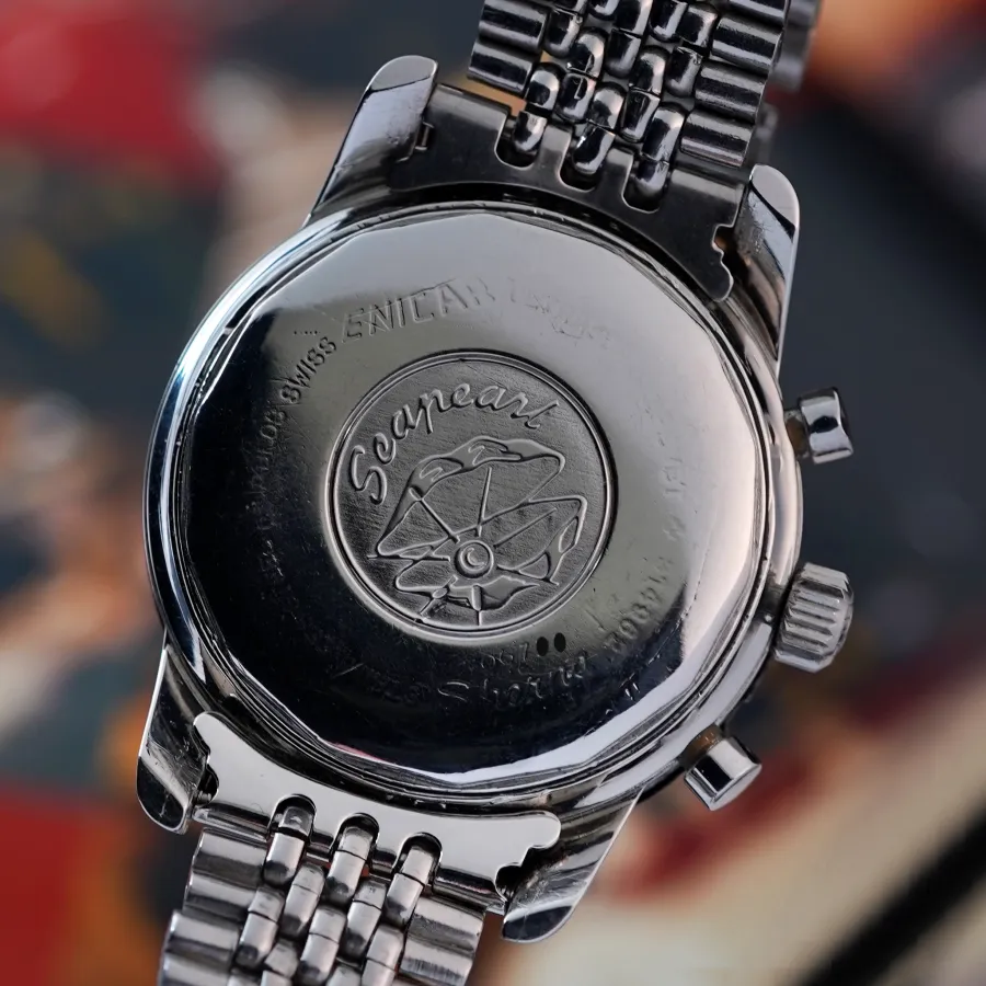 Enicar Aqua-Graph 072/002 MK1 - intact engravings on the back