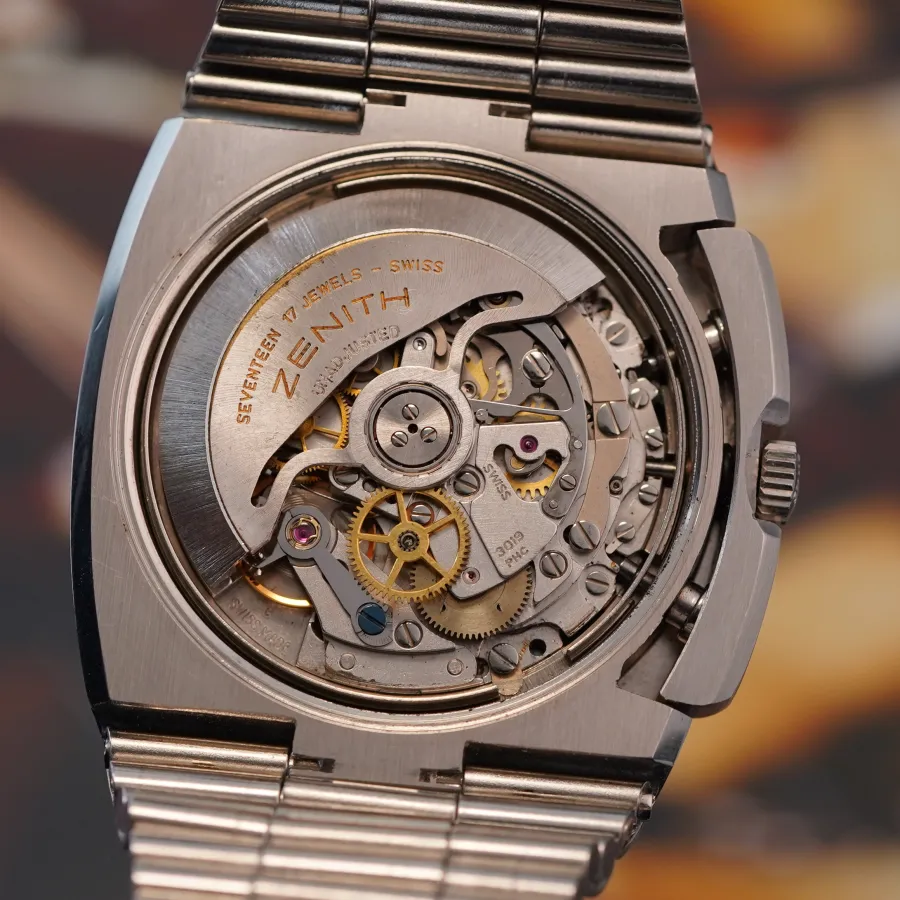 Zenith El Primero 01-0200-415 TV Screen - NOS - automatic Zenith El Primero caliber 3019 PHC