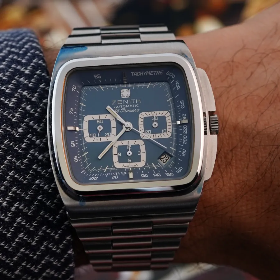 Zenith El Primero 01-0200-415 TV Screen - NOS - a true time capsule from the 1970s