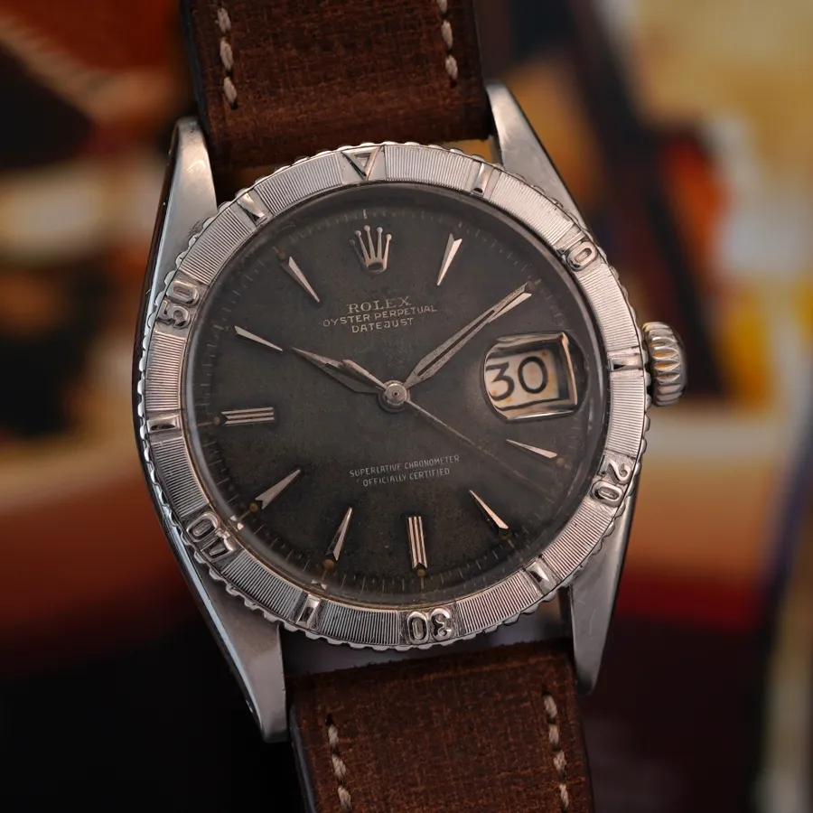 Rolex Datejust Turnograph 6609 Thunderbird - 36 mm stainless steel case