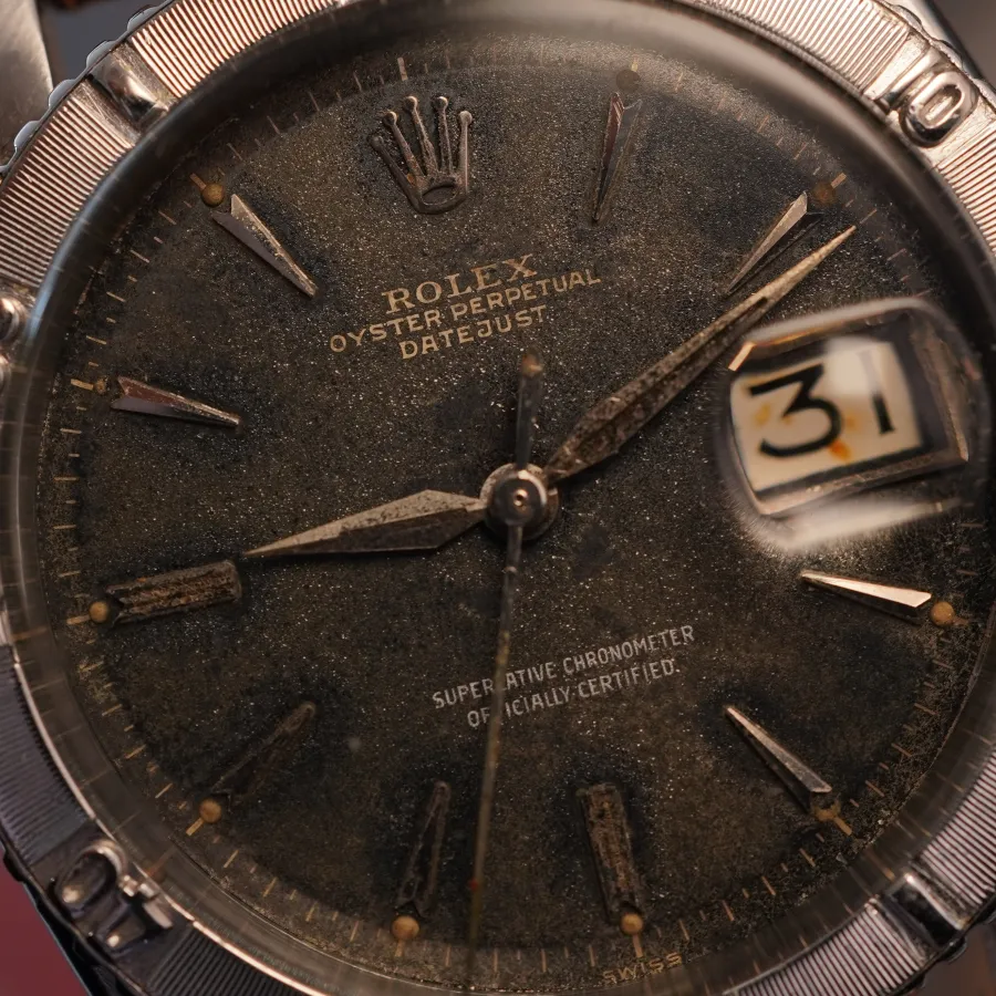 Rolex Datejust Turnograph 6609 Thunderbird - rare two-tone printing