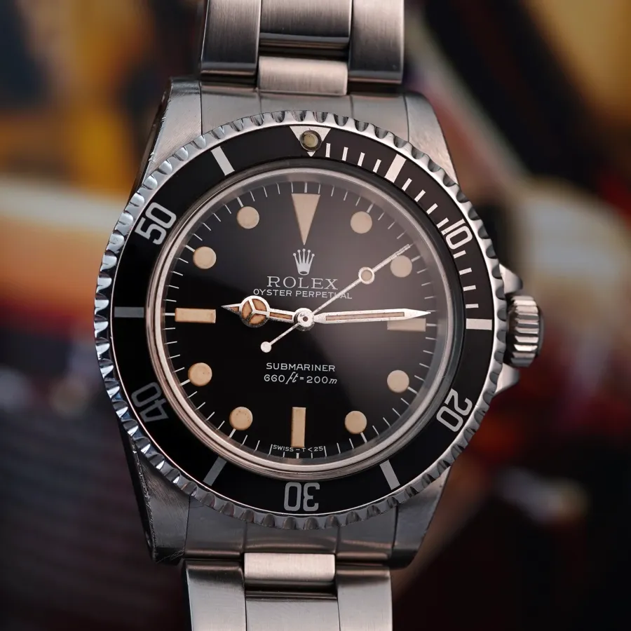 Rolex Submariner 5513 Lollipop Dial - hervorragend erhaltene Taucherlünette