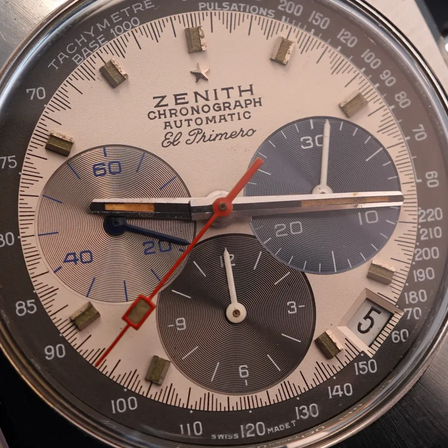 Zenith El Primero A3817 - Only 1000 made - legendäres Tri-Colore Zifferblatt