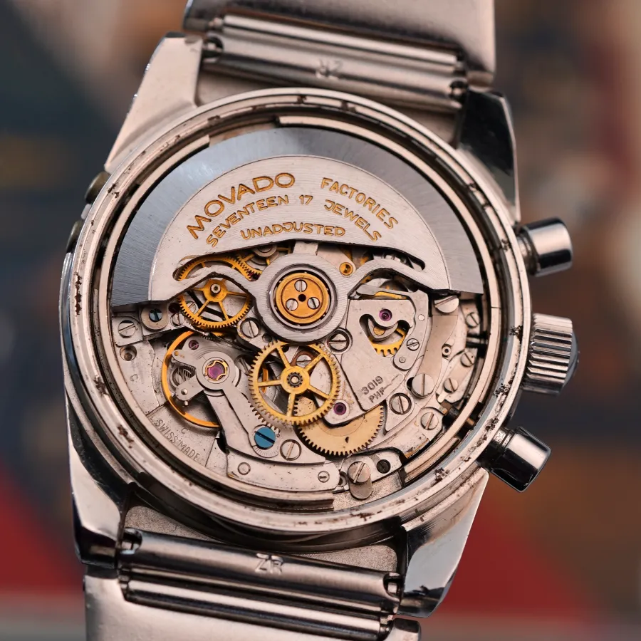 Movado Astronic HS360 01.0010.436 Full Calendar Chronograph - automatic chronograph with full calendar and moonphase, Zenith/Movado calibre 3019 PHF