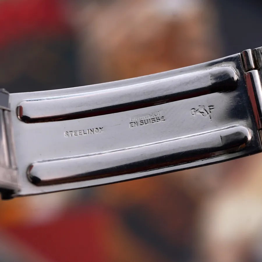 Rolex Chronograph 2811 Double Swiss Signed Dial - G&F inside the clasp