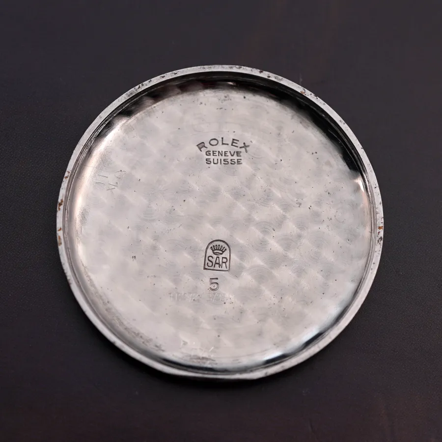 Rolex Chronograph 2811 Double Swiss Signed Dial - 'Rolex Geneve Suisse Sar 5' inside the back