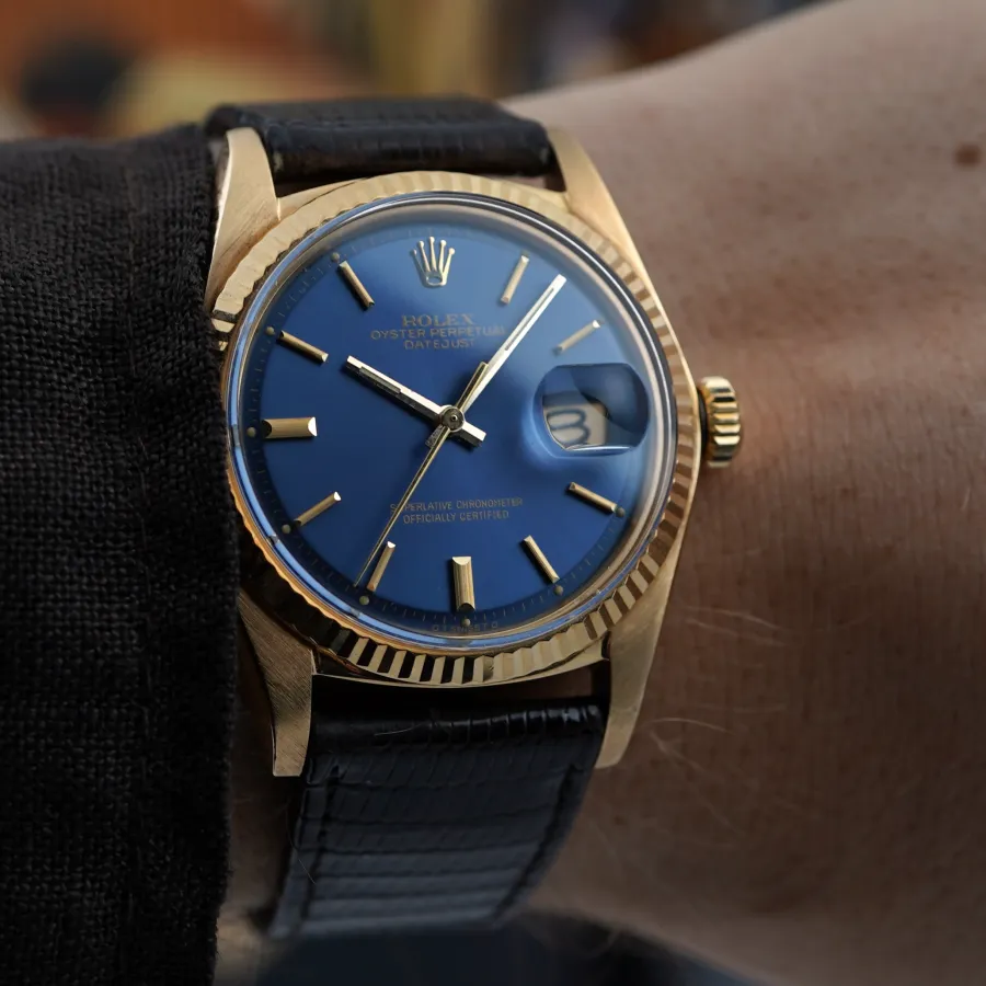 Rolex Datejust 1601 Blue Dial - Full Set - eine Uhr, die Generationen überdauern kann
