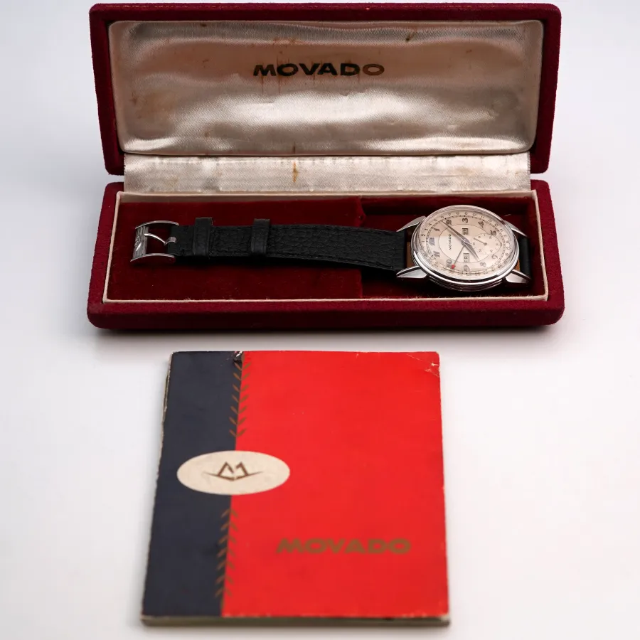Movado Calendograph 14820 Triple Calendar - valuable collector's piece