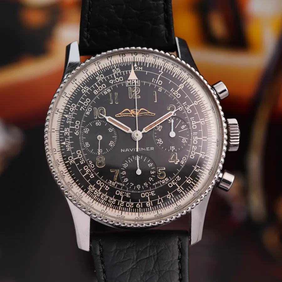 Breitling Navitimer 806 AOPA - All Black - 40 mm Edelstahlgehäuse mit drehbarer Lünette