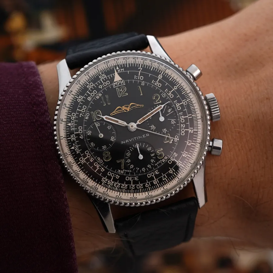 Breitling Navitimer 806 AOPA - All Black - unverwechselbarer Look am Handgelenk