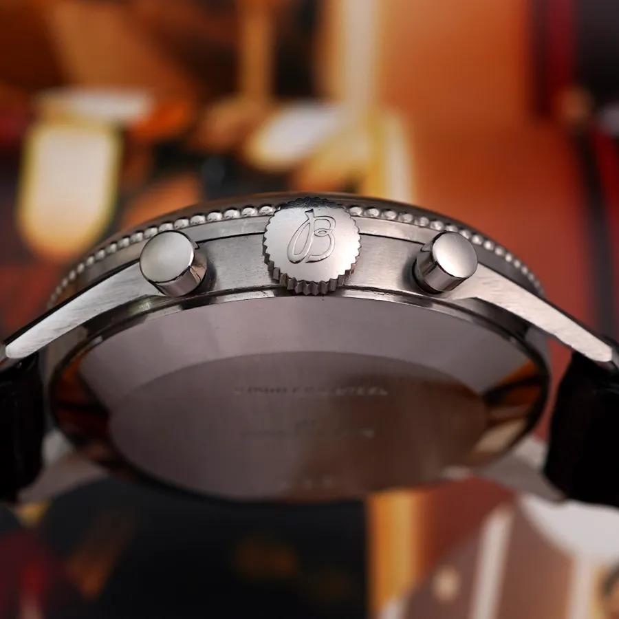 Breitling Navitimer 806 AOPA - All Black - originale Breitling Krone