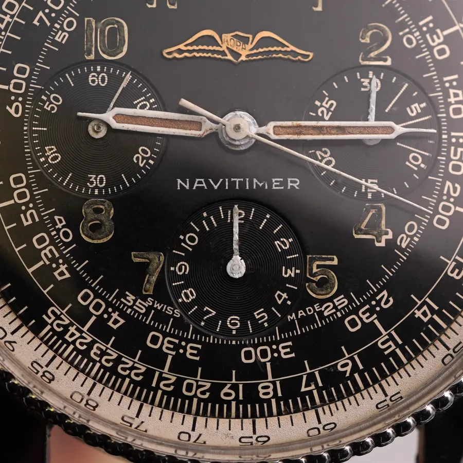Breitling Navitimer 806 AOPA - All Black - originale Radium-Leuchtmasse
