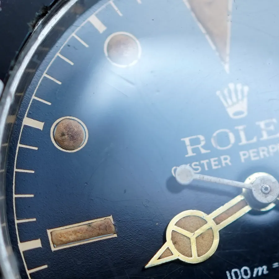 Rolex Submariner 6536/1 Unpolished Case - Mirror Dial - Mirror-Zifferblatt