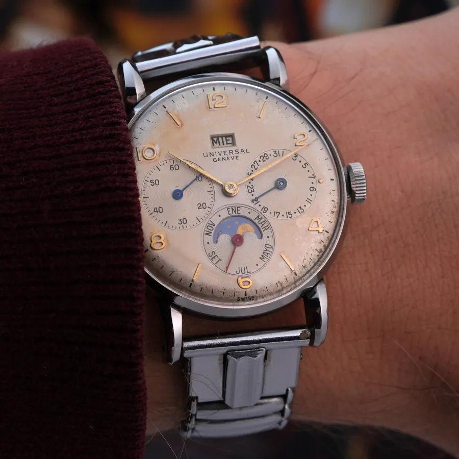 Universal Genève Triple Calendar Moonphase 21312 - 80 years of history, preserved in a single watch