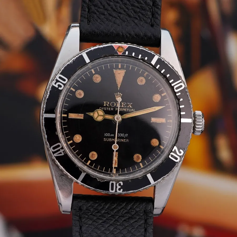 Rolex Submariner 6536/1 Unpolished Case - Mirror Dial - ultra-seltene und äußerst sammelwürdige Submariner aus dem Jahr 1959