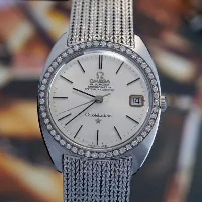 Omega Constellation 168.009 / 168.017 Whitegold Diamonds - NOS