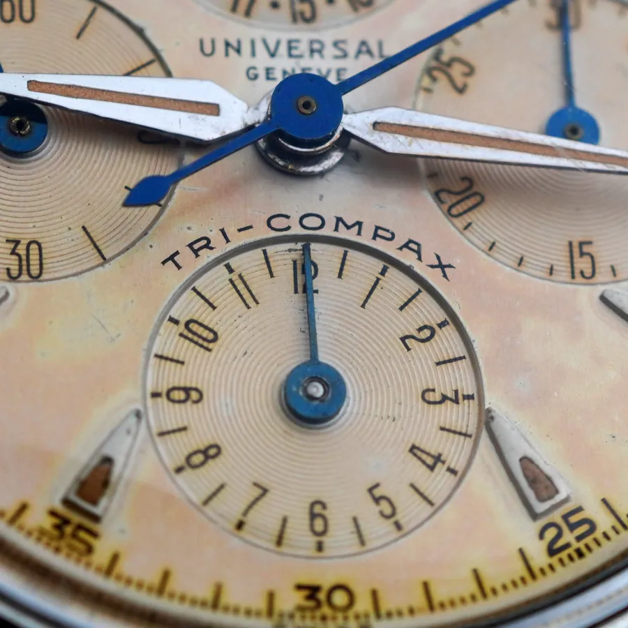 Universal Genève Tri-Compax 22297/1 Spillino - originale Leuchtmasse