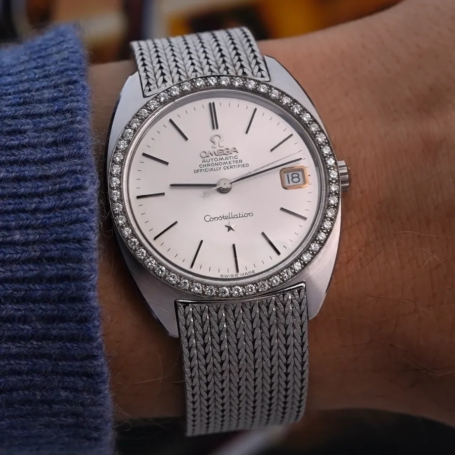Omega Constellation 168.009 / 168.017 Whitegold Diamonds - NOS - exceptional piece of Omega history