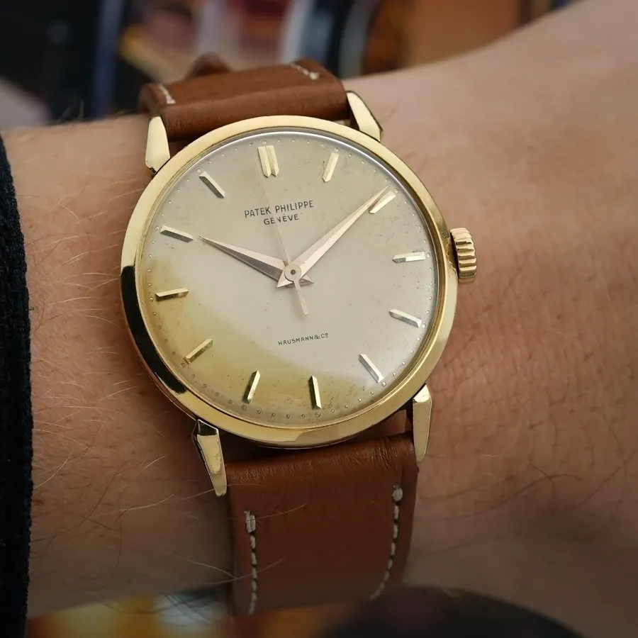Patek Philippe Calatrava 1578 Hausmann & Co - Spider Lugs - pure elegance on the wrist
