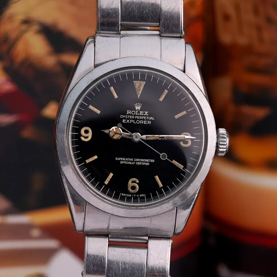 Rolex Explorer 1016 - Rare Type 6 Gilt Dial - very rare Explorer 1016 from 1967