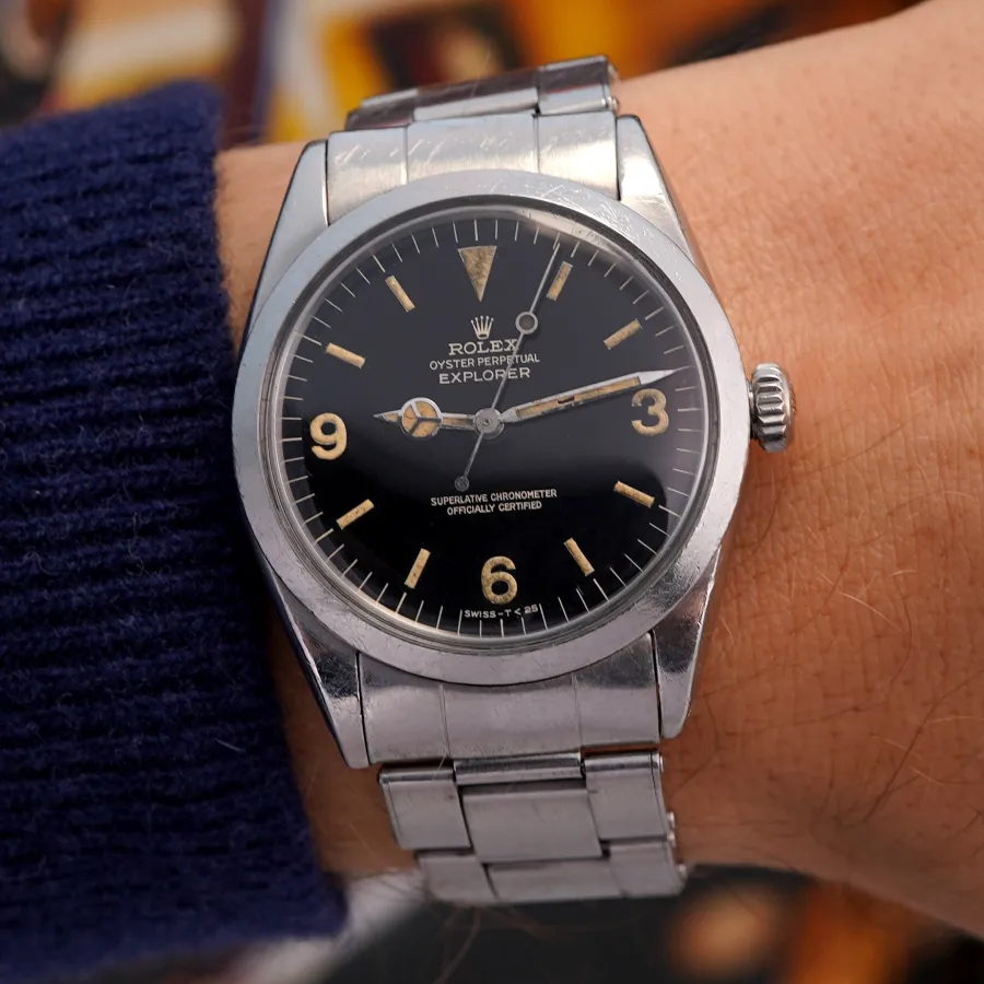 Rolex Explorer 1016 - Rare Type 6 Gilt Dial - Exceptionally harmonious vintage charm