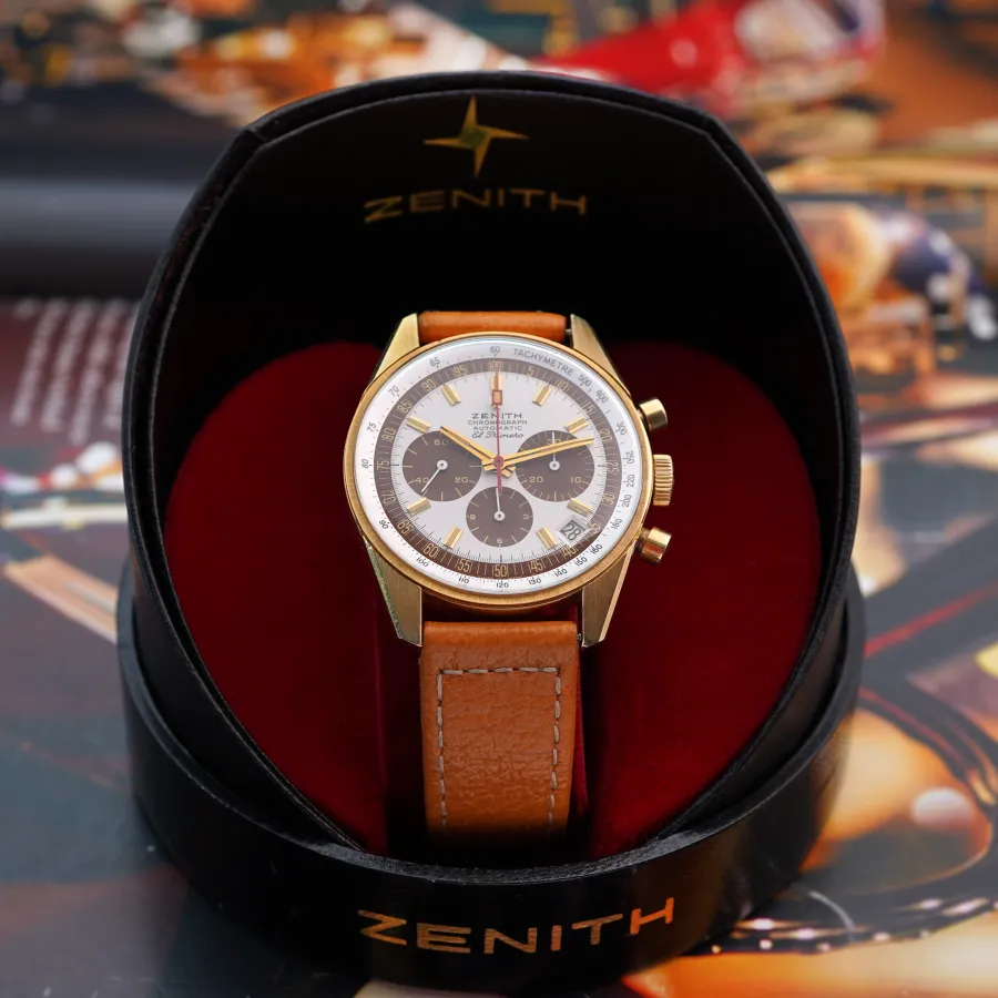 Zenith El Primero G381 Tropical Dial - originale Box