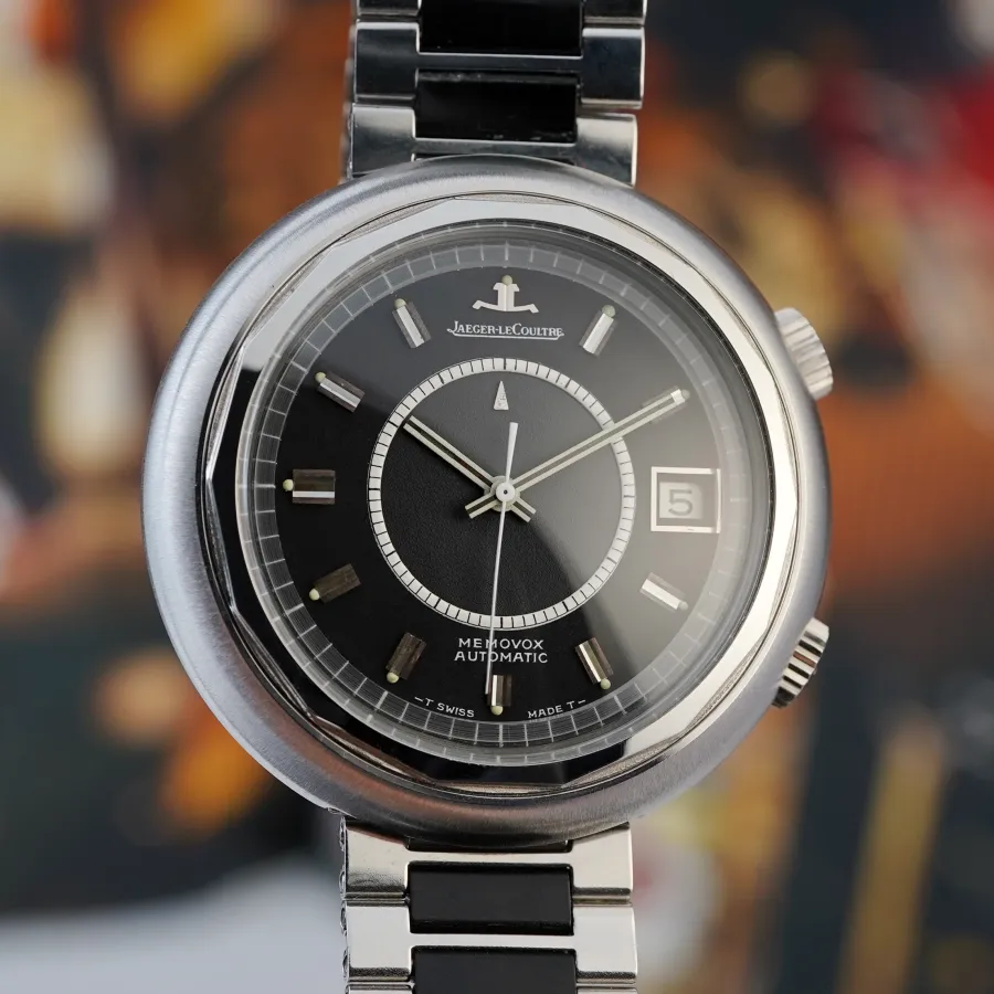 Jaeger-LeCoultre Memovox E877 Snowdrop - seltene und ausgefallene 1970er Jahre Alarm-Armbanduhr