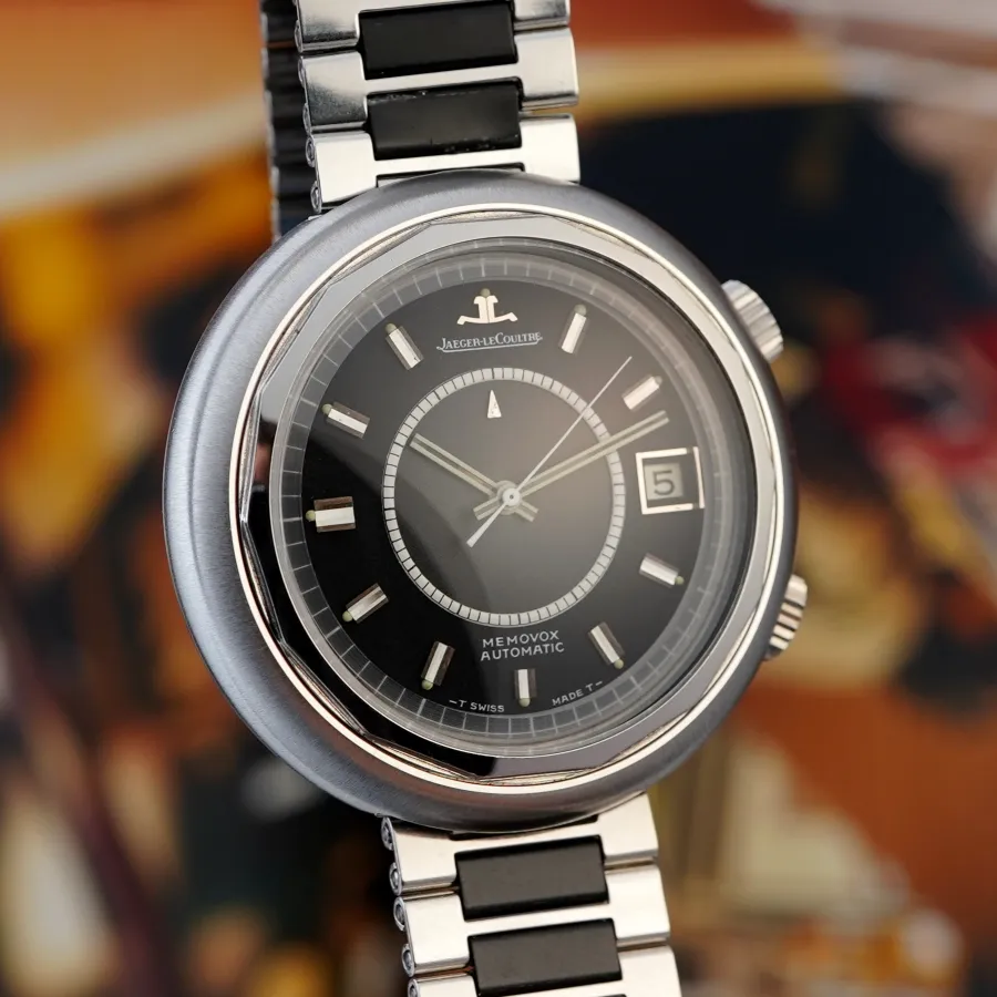 Jaeger-LeCoultre Memovox E877 Snowdrop - hervorragender Gehäusezustand