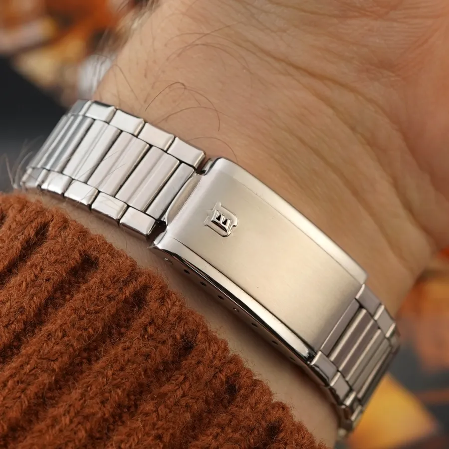 Eberhard Scafograf 300 11545-1 No Date Transitional - original Eberhard bracelet with a folding clasp