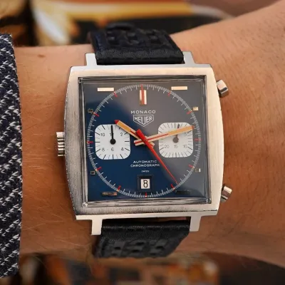 Vintage Heuer Monaco
