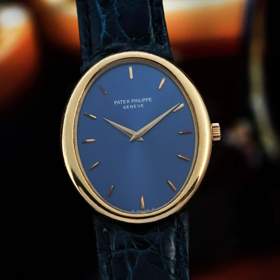 Patek Philippe Ellipse 3798 Original Papers - 18k Goldgehäuse