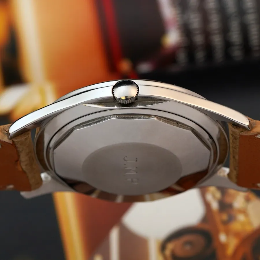 Vacheron Constantin 6307 Edelstahl - 37mm - integrierte, geschützte Krone