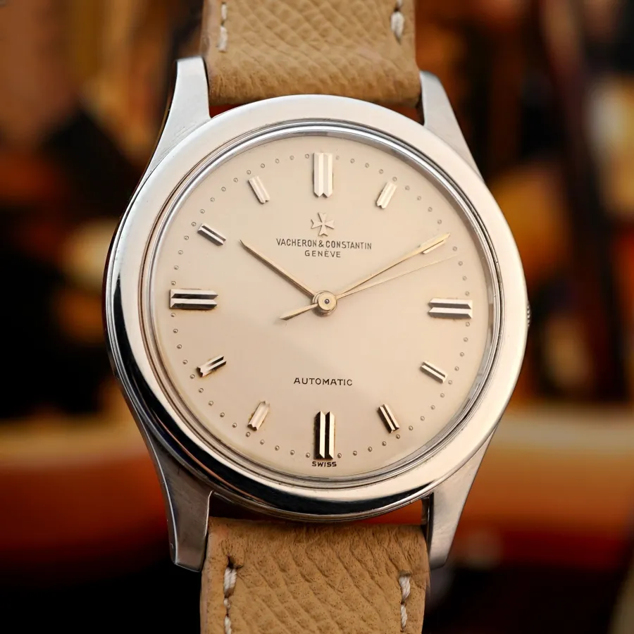 Vacheron Constantin 6307 Edelstahl - 37mm - sehr seltene Edelstahl Dresswatch aus den 1960ern
