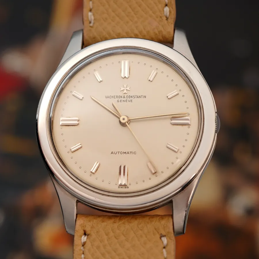 Vacheron Constantin 6307 Edelstahl - 37mm - elfenbeinfarbenes Zifferblatt
