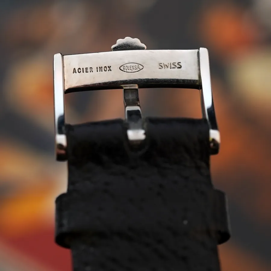Rolex Precision 4498 Serpico Y Laino - 'Acier Inox Rolex SA Swiss' inside the clasp