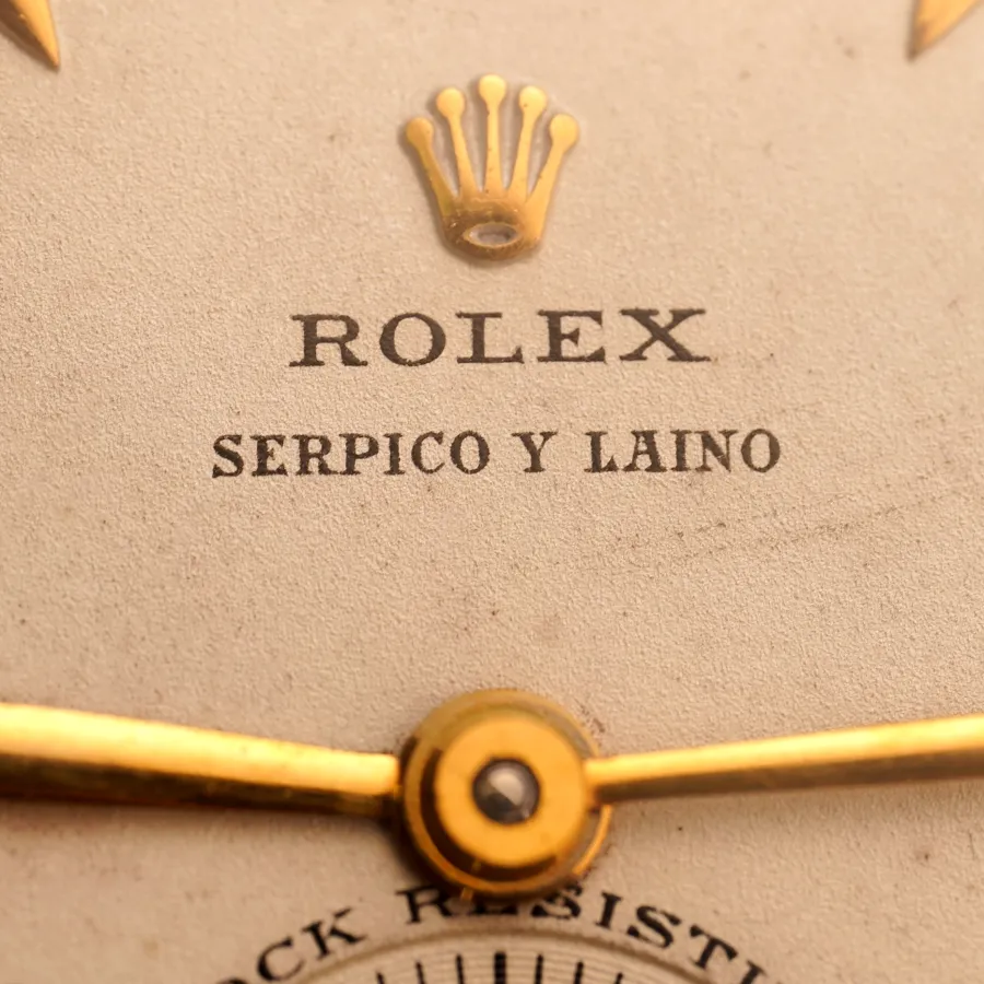 Rolex Precision 4498 Serpico Y Laino - rare 'SERPICO Y LAINO' dial
