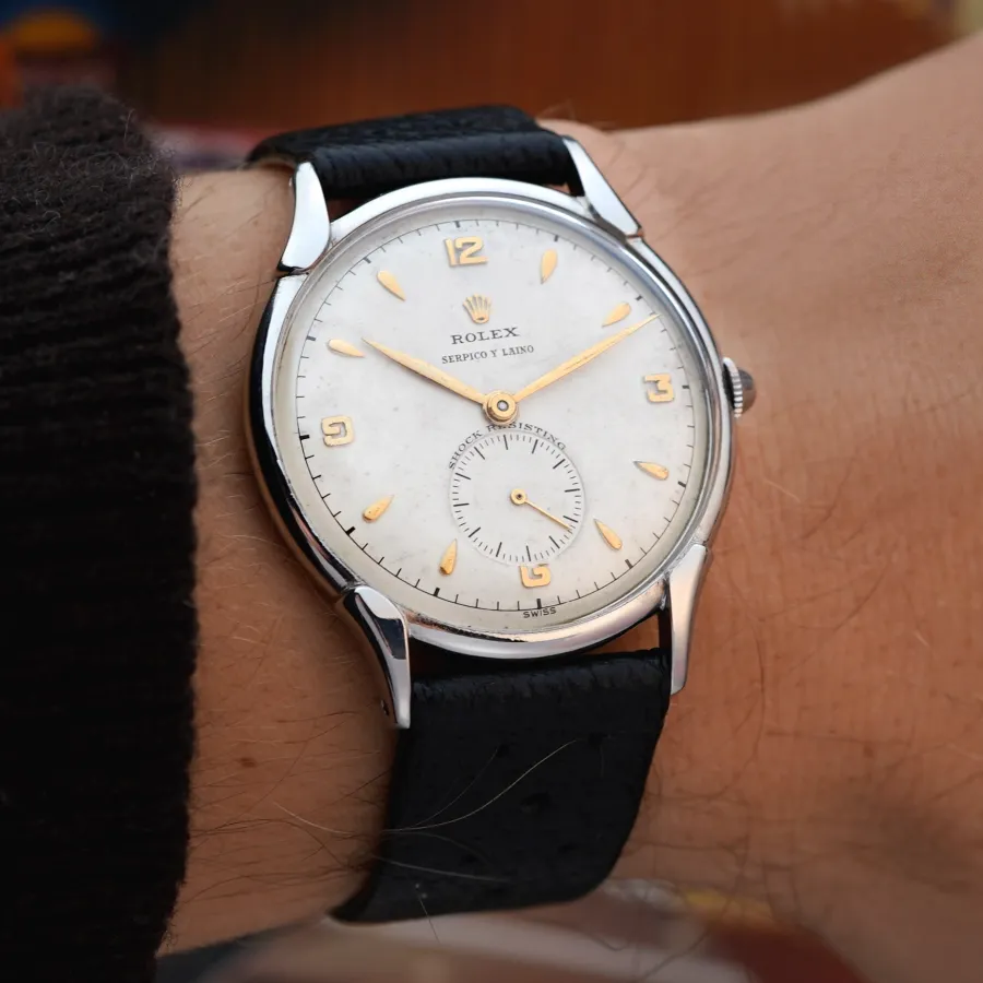 Rolex Precision 4498 Serpico Y Laino - elegant lugs