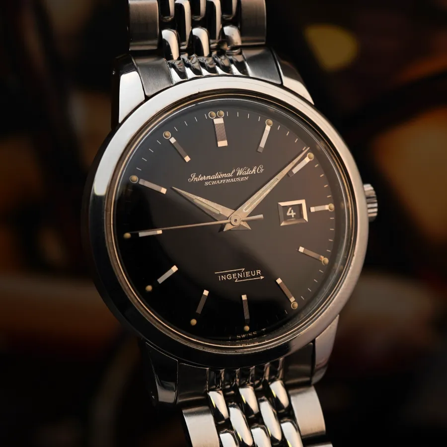 IWC Ingenieur 666 AD - Gilt Galvanic Dial - black gilt dial