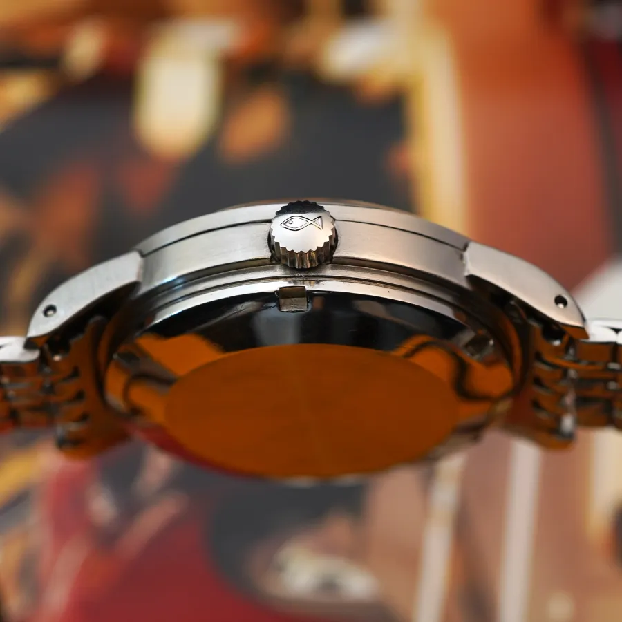 IWC Ingenieur 666 AD - Gilt Galvanic Dial - original IWC crown
