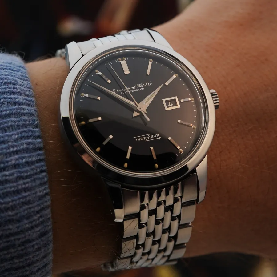 IWC Ingenieur 666 AD - Gilt Galvanic Dial - legendary IWC in its rare execution