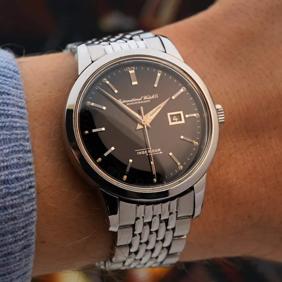 IWC Ingenieur 666 AD - Gilt Galvanic Dial - fantastic presence on the wrist