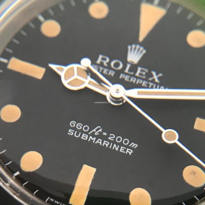 Rolex Submariner 5513 Stunning Patina