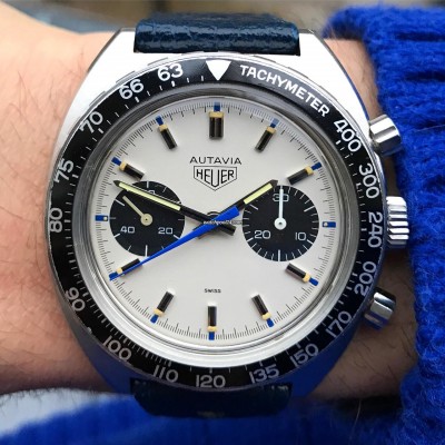 Heuer Autavia 73363 Siffert Color