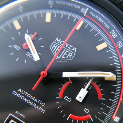 Heuer Monza 150.511 Black PVD