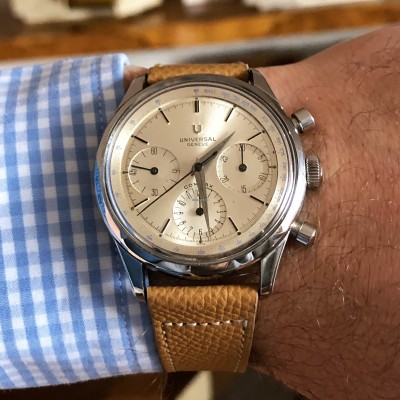 Universal Genève Compax 22704-1 Big Size