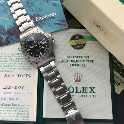 Rolex Explorer II 1655 MK1 Full Set