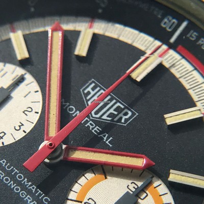 Heuer Montreal 110.503 Black Dial