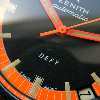 Zenith Defy A3648 Plongeur Orange Dial