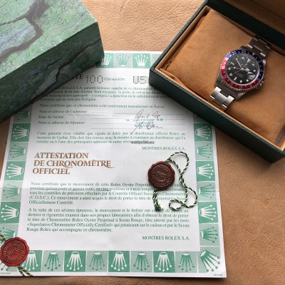 Rolex GMT Master 16700 Full Set