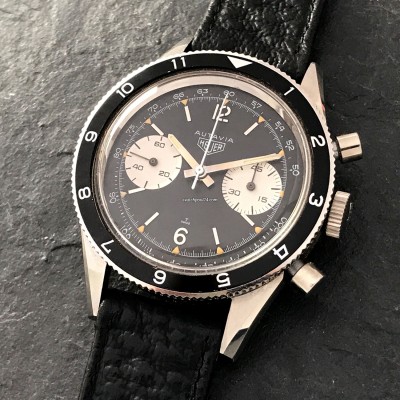 Heuer Autavia 3646 Andretti Tachy - NOS
